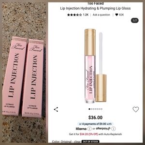 Too Faced Lip Injection Gloss - Soft Pink